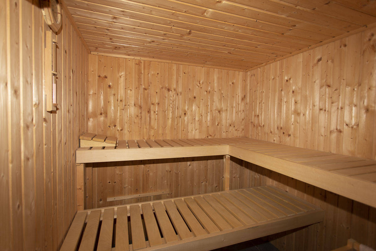 Die Sauna im Nachbarhaus